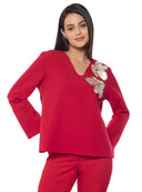 Ornate Petal Top