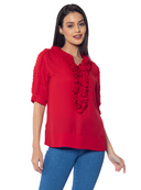 Drew Ruffle Top